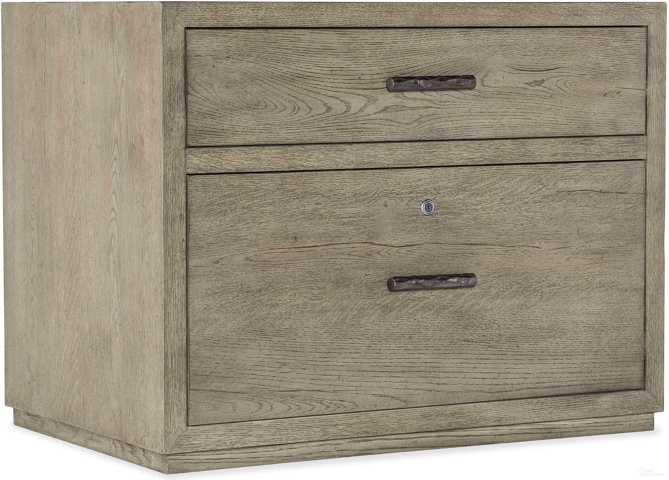 The appearance of Linville Falls Lateral File Cabinet designed by Hooker in the transitional interior design. This medium wood piece of furniture  was selected by 1StopBedrooms from Linville Falls Collection to add a touch of cosiness and style into your home. Sku: 6150-10466-85. Material: Oak Veneer.