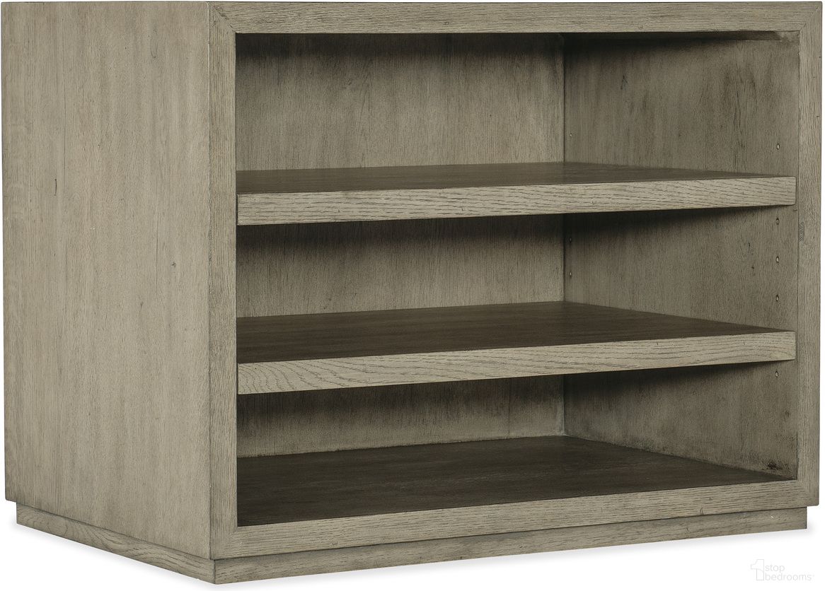 The appearance of Linville Falls Open Desk Cabinet designed by Hooker in the transitional interior design. This medium wood piece of furniture was selected by 1StopBedrooms from Linville Falls Collection to add a touch of cosiness and style into your home. Sku: 6150-10413-85. Material: Oak Veneer.