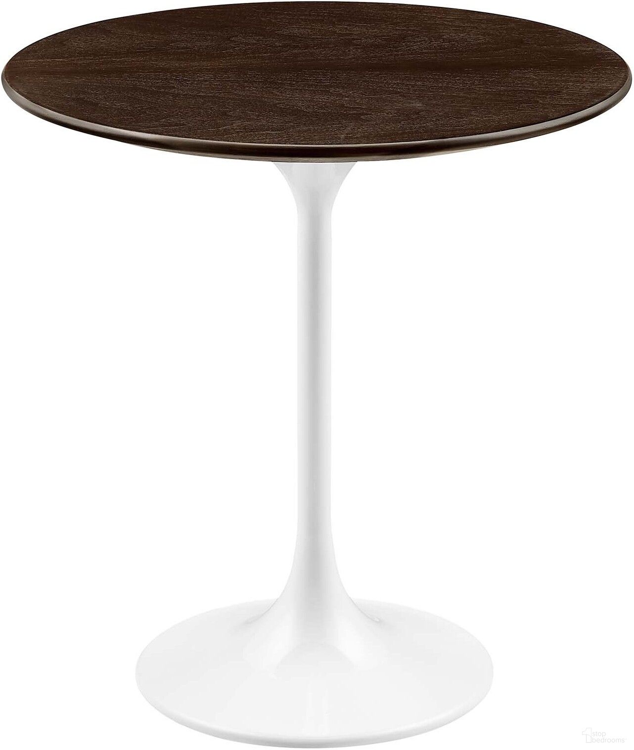 The appearance of Lippa 20 Inch Round Side Table In White Cherry Walnut designed by Modway in the modern / contemporary interior design. This white cherry walnut piece of furniture was selected by 1StopBedrooms from Lippa Collection to add a touch of cosiness and style into your home. Sku: EEI-4773-WHI-BASE;EEI-4781-CHE-TOP. Material: MDF.