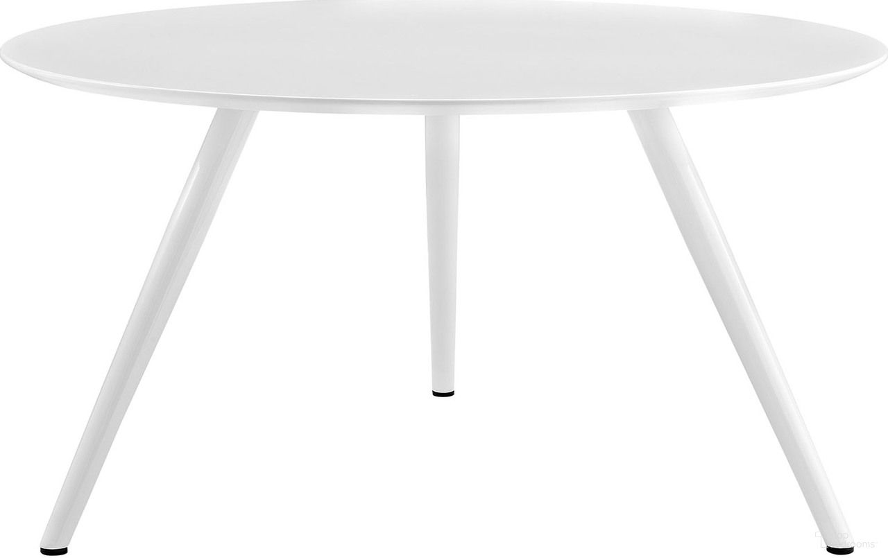 The appearance of Lippa 54 Inch Wood Top Round Dining Table with Tripod Base In White designed by Modway in the modern / contemporary interior design. This white piece of furniture was selected by 1StopBedrooms from Lippa Collection to add a touch of cosiness and style into your home. Sku: EEI-1119-WHI-TOP;EEI-2299-WHI;EEI-2634-WHI. Table Base Style: Legs. Table Top Shape: Round. Material: Wood. Size: 54".