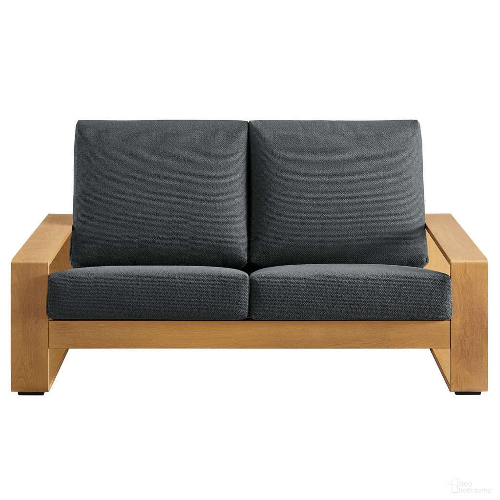 The appearance of Lirienne Outdoor Patio Aluminum Faux Wood Loveseat In Charcoal and Natural designed by Modway in the modern / contemporary interior design. This charcoal and natural piece of furniture was selected by 1StopBedrooms from Lirienne Collection to add a touch of cosiness and style into your home. Sku: EEI-7297-CHA-NAT. Material: Aluminum.