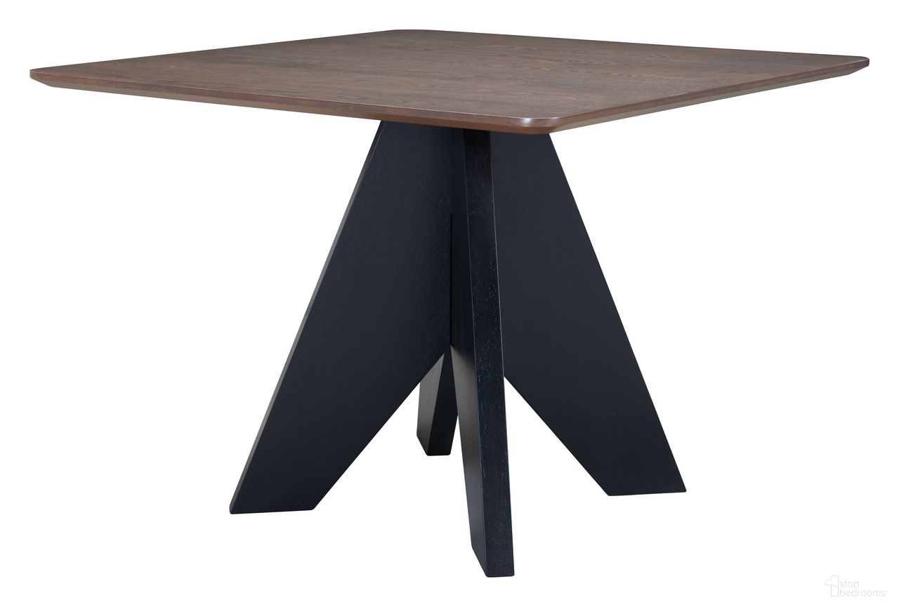 The appearance of Lisse Square Dining Table In Espresso designed by Zuo Modern in the modern / contemporary interior design. This espresso piece of furniture  was selected by 1StopBedrooms from Lisse Collection to add a touch of cosiness and style into your home. Sku: 110501. Table Base Style: Pedestal. Table Top Shape: Square. Material: Rubberwood. Size: 40".
