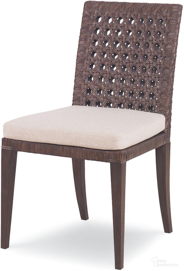 Litchfield Side Chair In Mink and Flax