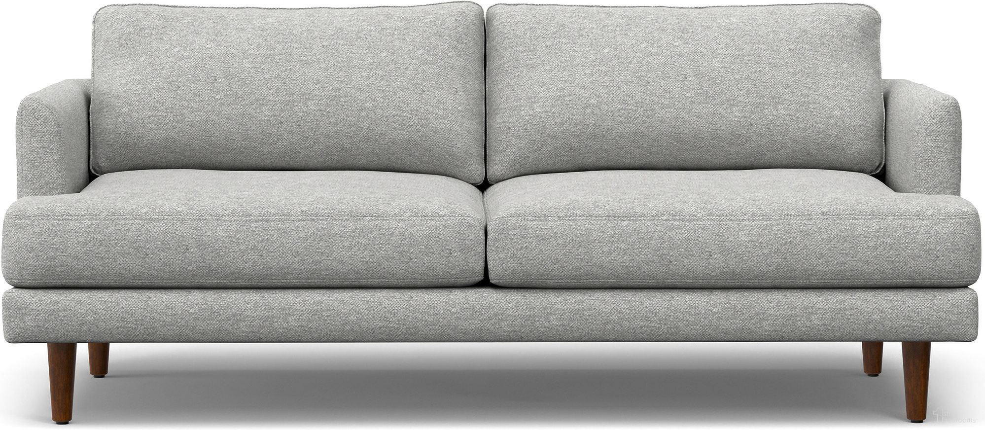 The appearance of Livingston Woven-Blend Fabric 76 Inch Sofa In Mist Grey designed by Simpli Home in the transitional interior design. This mist grey piece of furniture was selected by 1StopBedrooms from Livingston Collection to add a touch of cosiness and style into your home. Sku: AXCSOFLIV76-MG. Material: Pine.