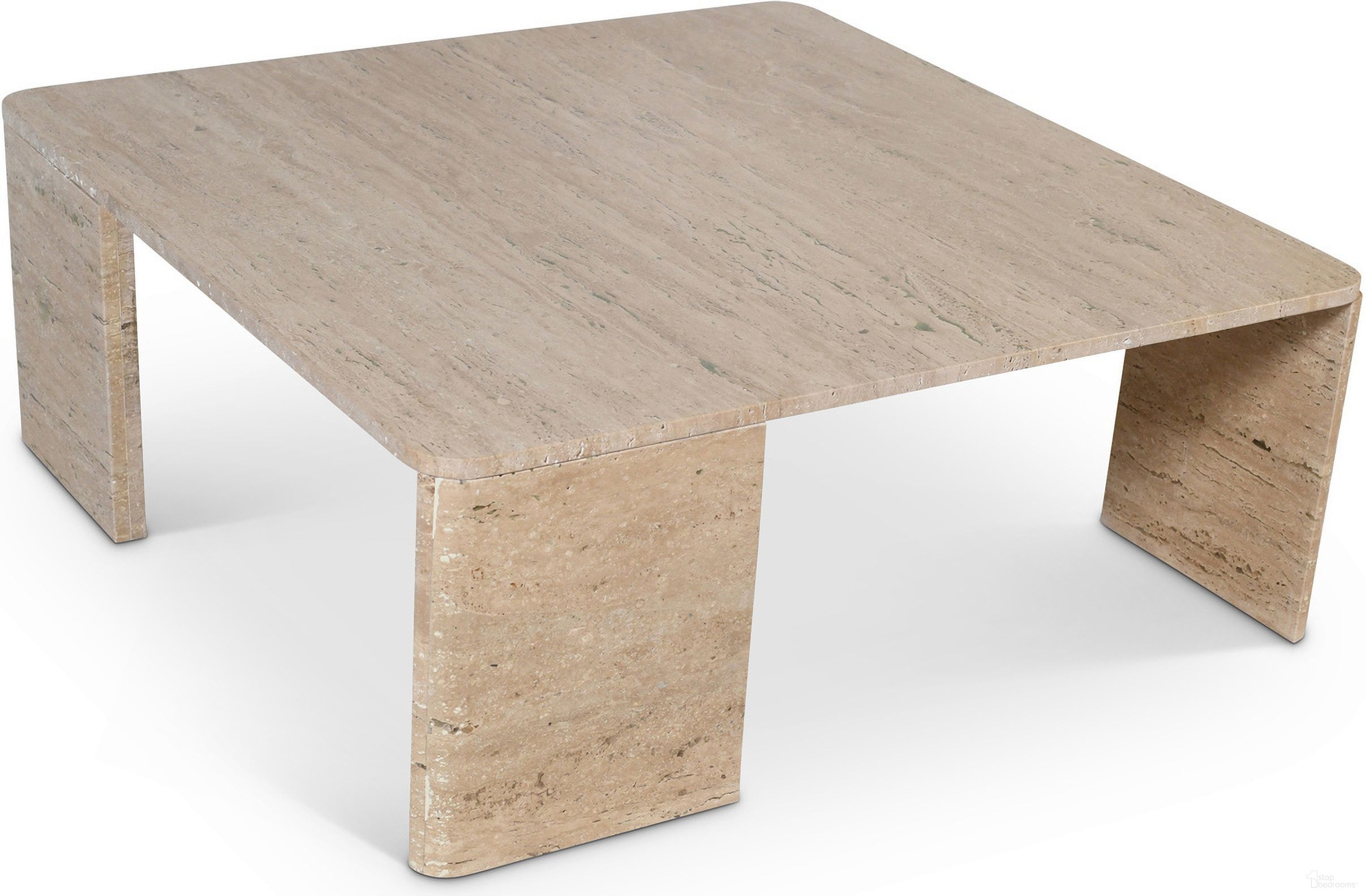 Livorno Coffee Table In Travertine