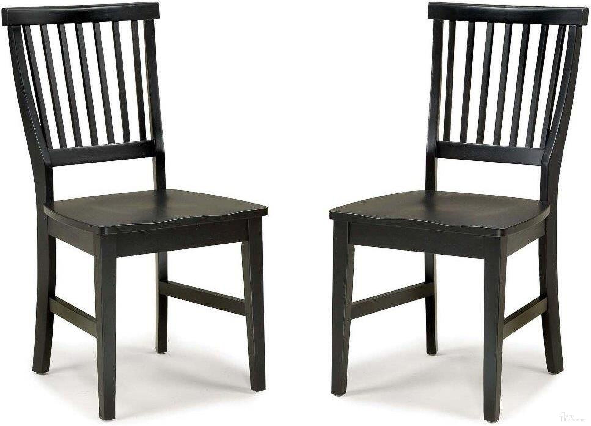 The appearance of Lloyd Black Dining Chair Pair designed by Homestyles in the traditional interior design. This black piece of furniture was selected by 1StopBedrooms from Lloyd Collection to add a touch of cosiness and style into your home. Sku: 5181-80. Material: Wood. Chair Type: Side Chair.