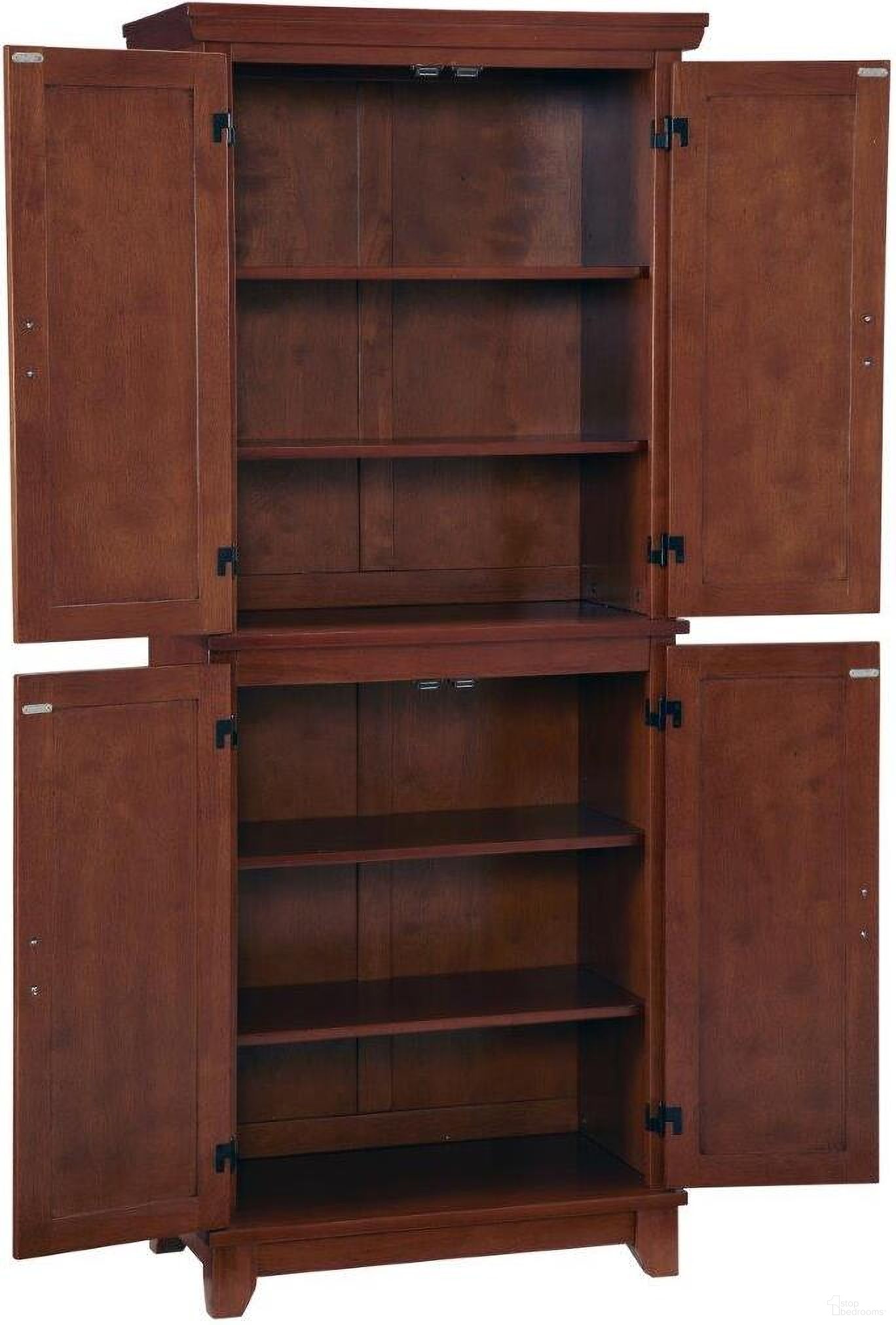 The appearance of Lloyd Brown Pantry designed by Homestyles in the traditional interior design. This brown piece of furniture  was selected by 1StopBedrooms from Lloyd Collection to add a touch of cosiness and style into your home. Sku: 5180-64. Material: Wood.