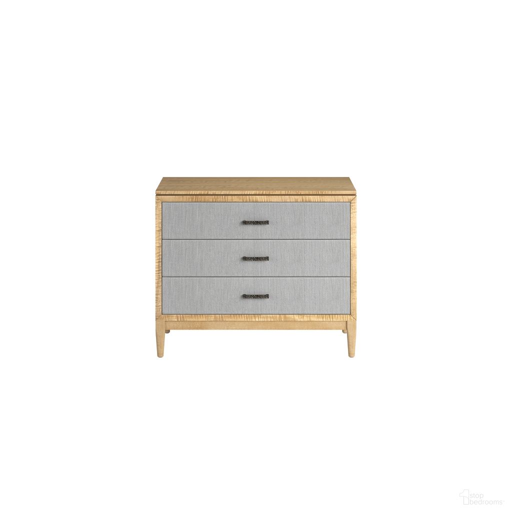 The appearance of Loft Fabric Bedside Chest In Natural Maple designed by A.R.T. in the modern / contemporary interior design. This natural maple piece of furniture was selected by 1StopBedrooms from Loft Collection to add a touch of cosiness and style into your home. Sku: 335148-1911. Material: Wood.