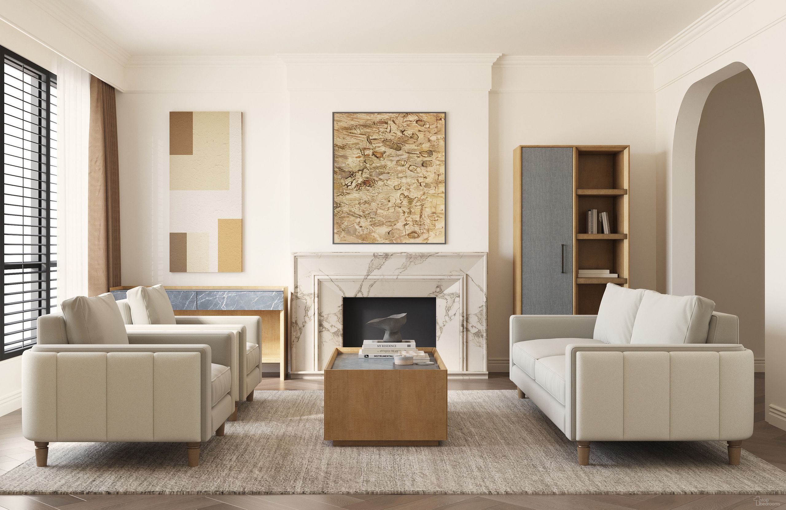 The appearance of Loft Rectangular Occasional Table Set In Natural Maple designed by A.R.T. in the modern / contemporary interior design. This natural maple piece of furniture was selected by 1StopBedrooms from Loft Collection to add a touch of cosiness and style into your home. Sku: 335300-1911;335304-1911. Material: Marble.