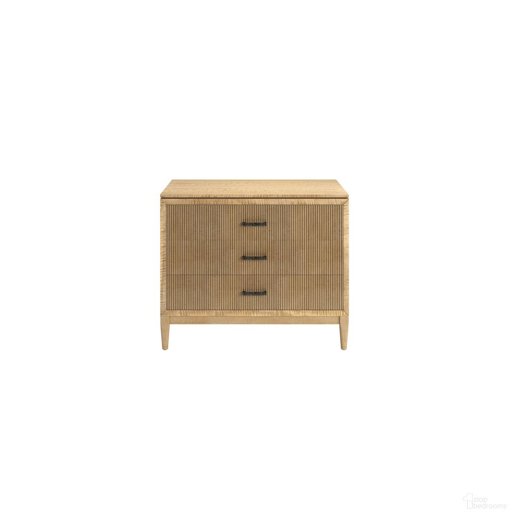 The appearance of Loft Reeded Bedside Chest In Natural Maple designed by A.R.T. in the modern / contemporary interior design. This natural maple piece of furniture was selected by 1StopBedrooms from Loft Collection to add a touch of cosiness and style into your home. Sku: 335144-1911. Material: Wood.