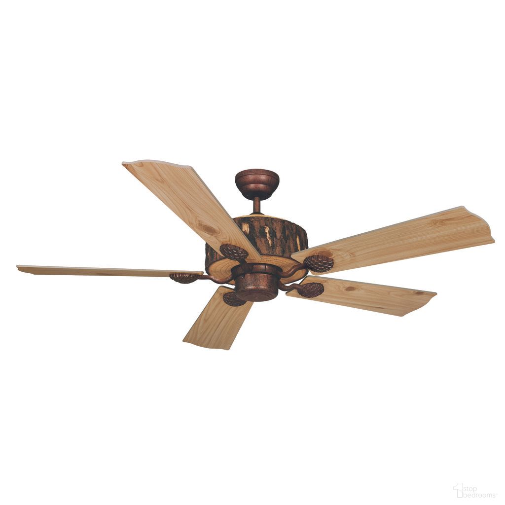 Log Cabin 52 Inch Ceiling Fan In Weathered Patina