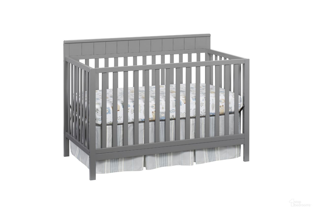 Logan 4 In 1 Convertible Crib In Dove Grey