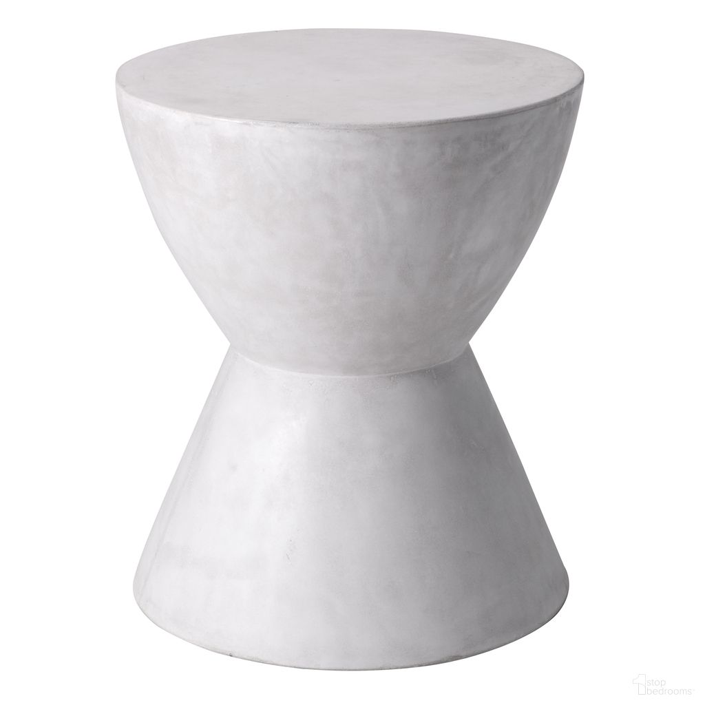 Logan End Table In White