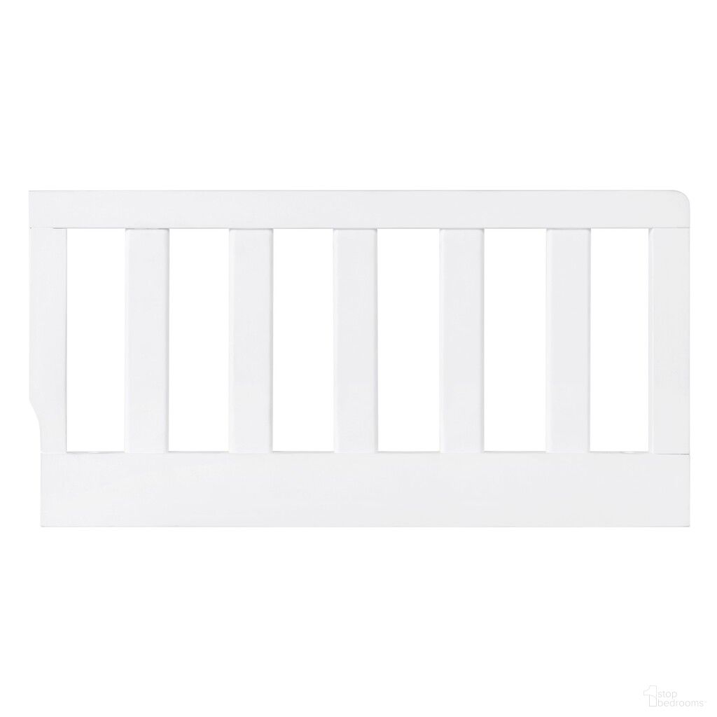 Logan Toddler Guard Rail In White