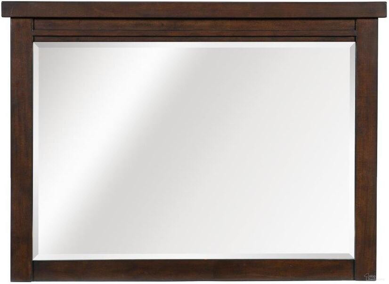 The appearance of Logandale Brown Mirror designed by Homelegance in the transitional interior design. This brown piece of furniture was selected by 1StopBedrooms from Logandale Collection to add a touch of cosiness and style into your home. Sku: 1559-6. Material: Wood.
