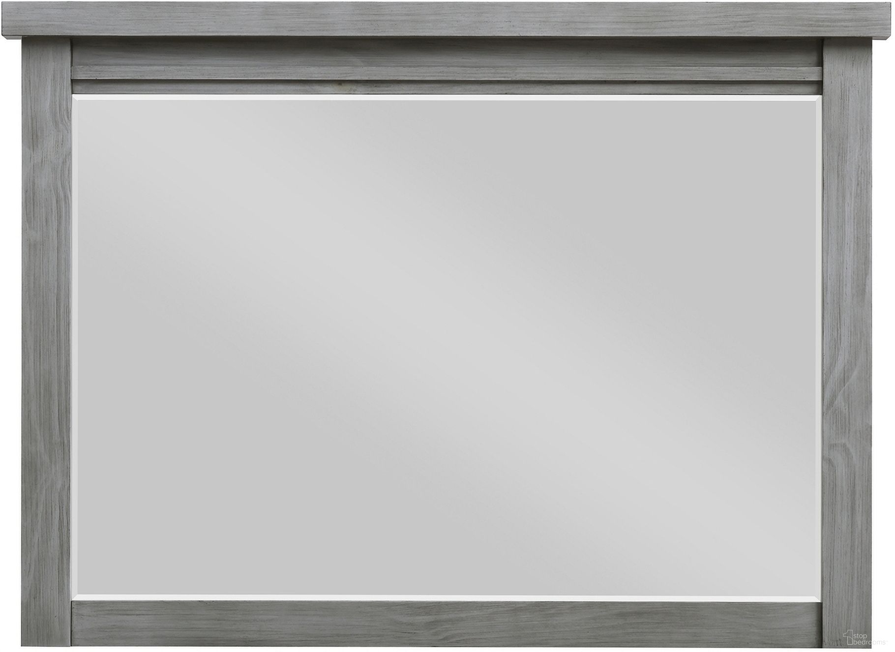 Logandale Dresser Mirror In Gray