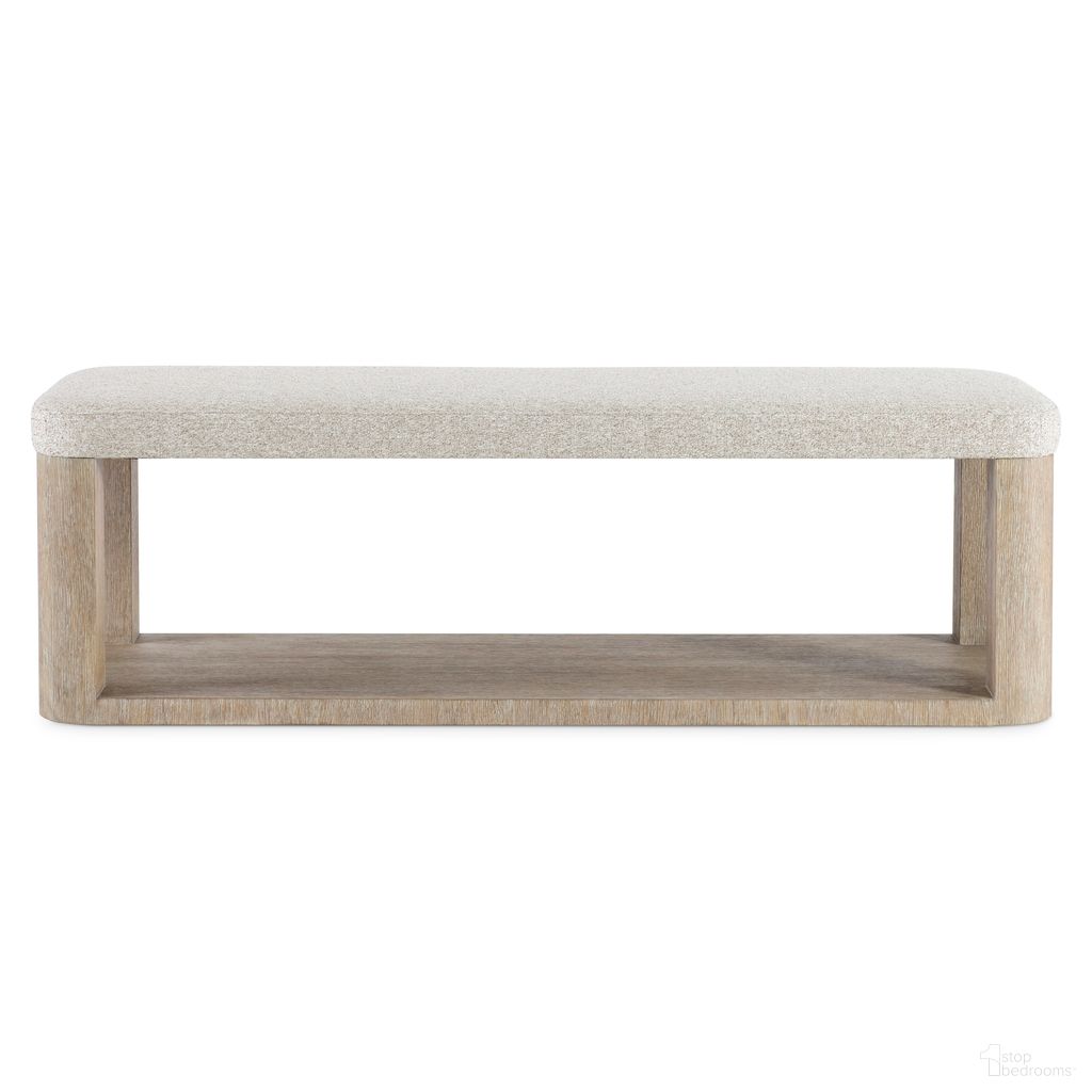 The appearance of Loggia 58 Inch Bench In Beige designed by Bernhardt in the modern / contemporary interior design. This beige piece of furniture was selected by 1StopBedrooms from Loggia Collection to add a touch of cosiness and style into your home. Sku: 345507. Material: Fabric.