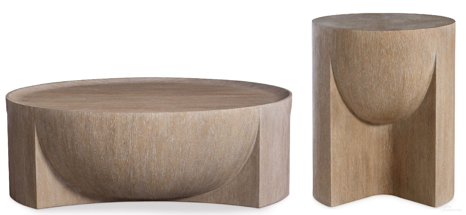 The appearance of Loggia Round Occasional Table Set In Brown designed by Bernhardt in the modern / contemporary interior design. This brown piece of furniture was selected by 1StopBedrooms from Loggia Collection to add a touch of cosiness and style into your home. Sku: 345009;345129. Material: Wood.