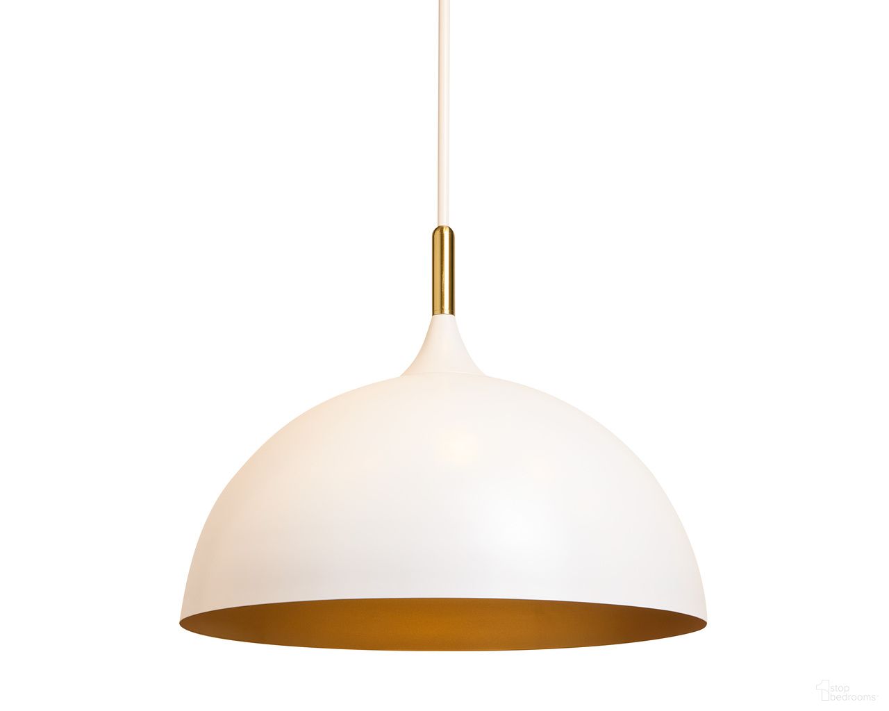 Lohn Pendant Light In Matte White