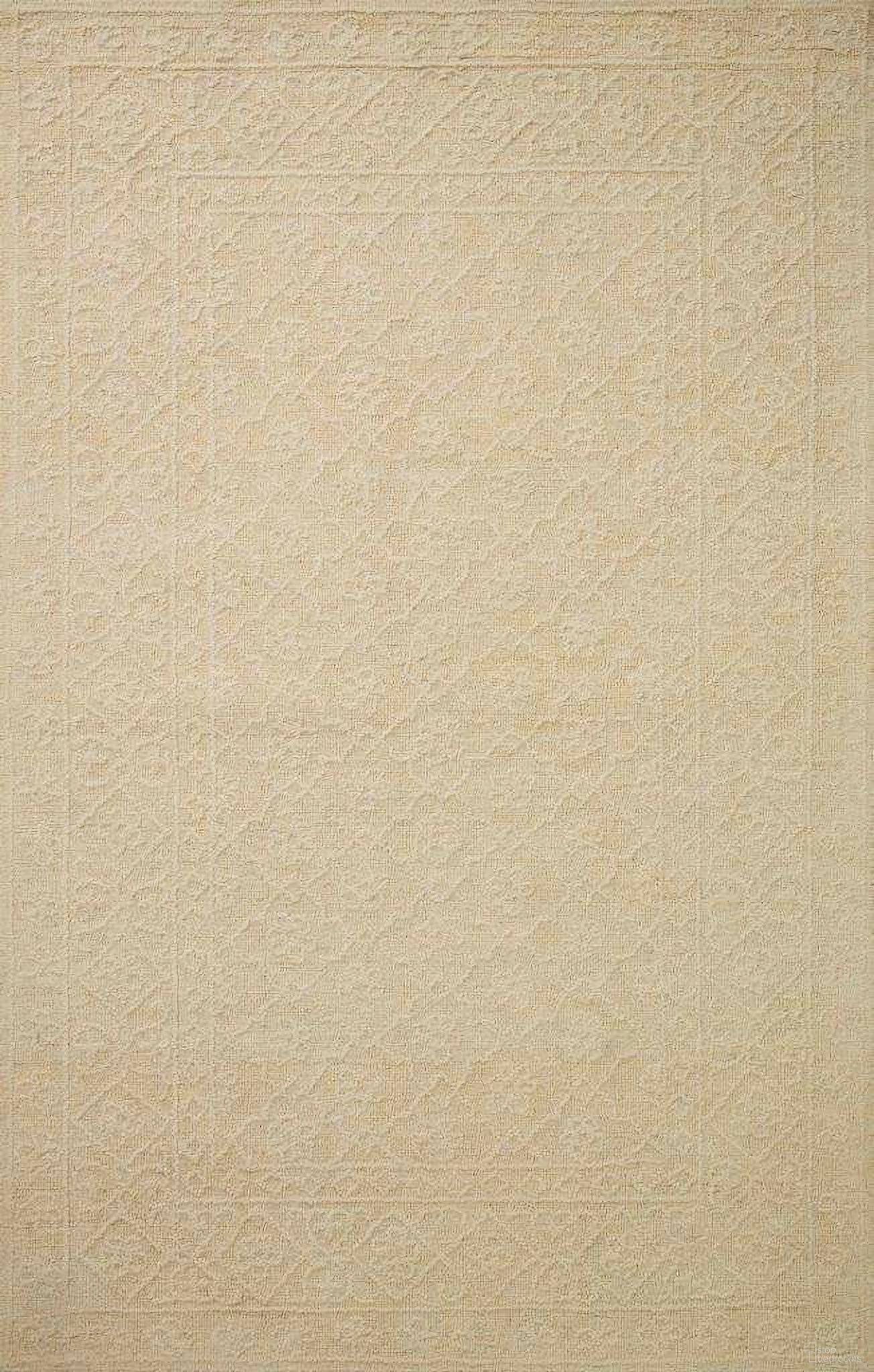 The appearance of Loloi Cecelia 5' x 7'6" Rug In Ivory designed by Loloi Rugs in the modern / contemporary interior design. This ivory and ivory piece of furniture was selected by 1StopBedrooms from Cecelia Collection to add a touch of cosiness and style into your home. Sku: CECECEC-01IVIV5076. Material: Wool.