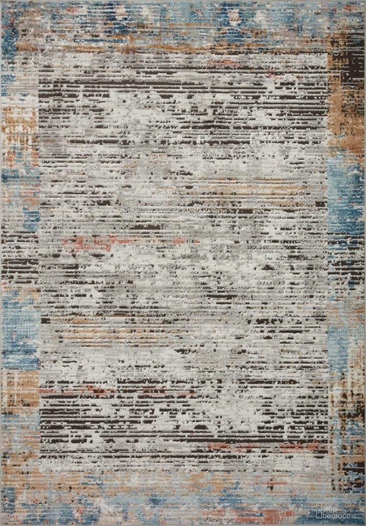 Loloi II Bianca Ash and Multi 11'-6" x 15' Area Rug