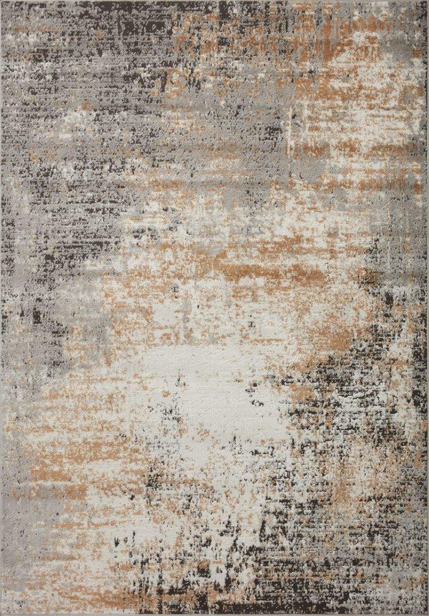Loloi II Bianca Stone and Gold 11'-6" x 15' Area Rug