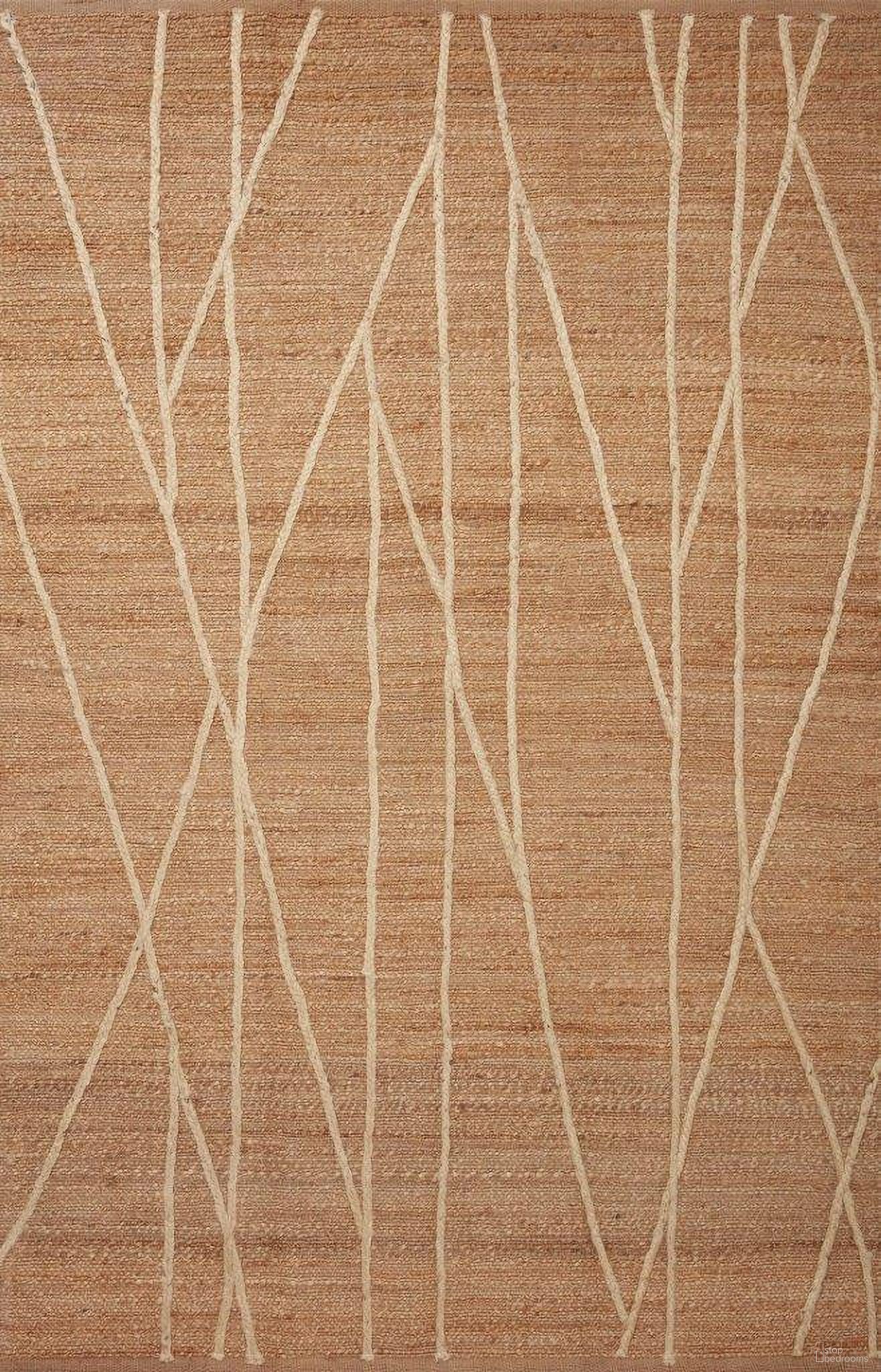 Loloi II Bodhi Natural and Ivory 2'-3" x 3'-9" Accent Rug