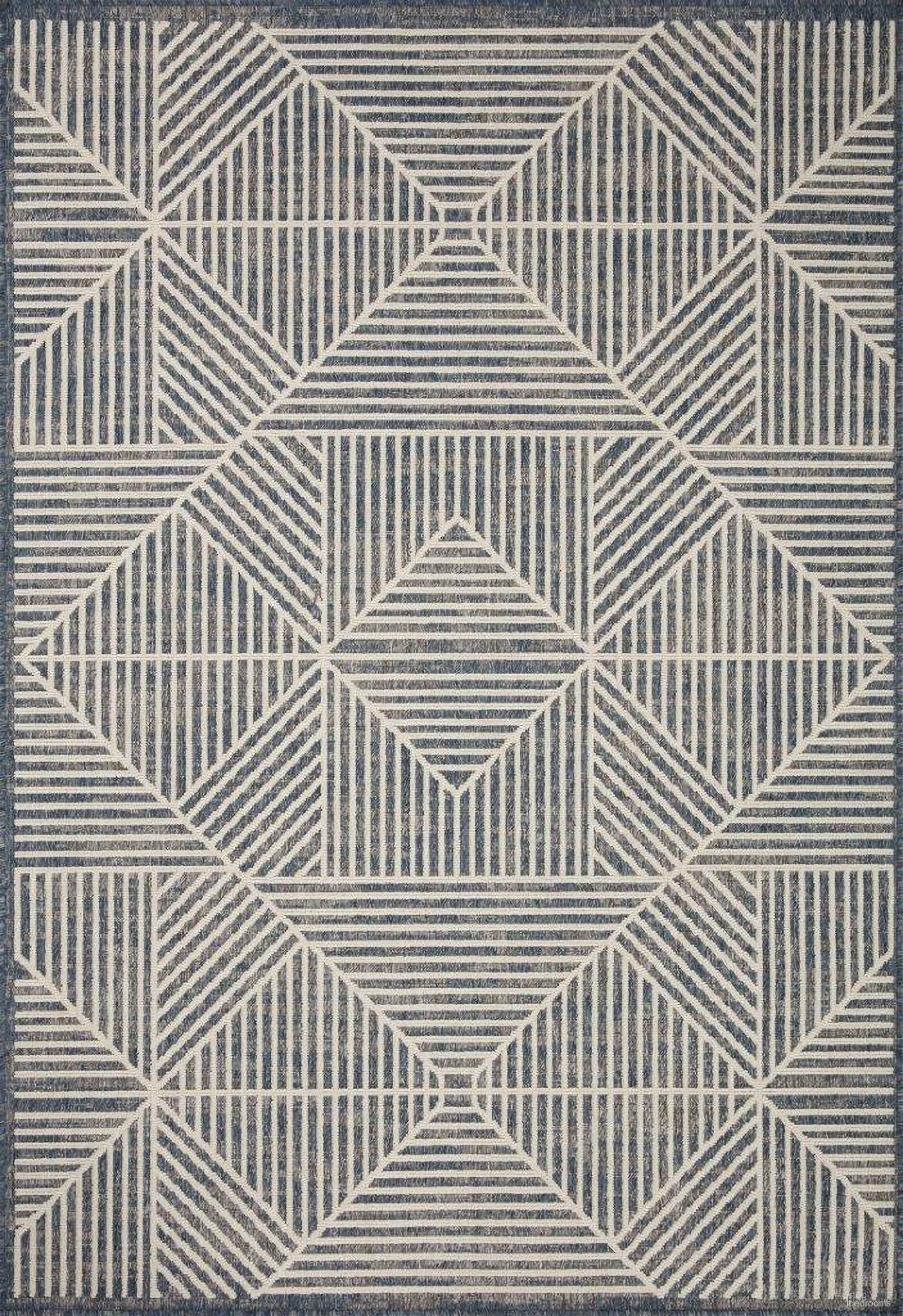 The appearance of Loloi II Rainier Denim and Ivory 18" x 18" Sample Rug RANERAI-03DEIV160S designed by Loloi Rugs in the transitional interior design. This denim and ivory piece of furniture was selected by 1StopBedrooms from Rainier Collection to add a touch of cosiness and style into your home. Sku: RANERAI-03DEIV160S. Material: Polypropylene.