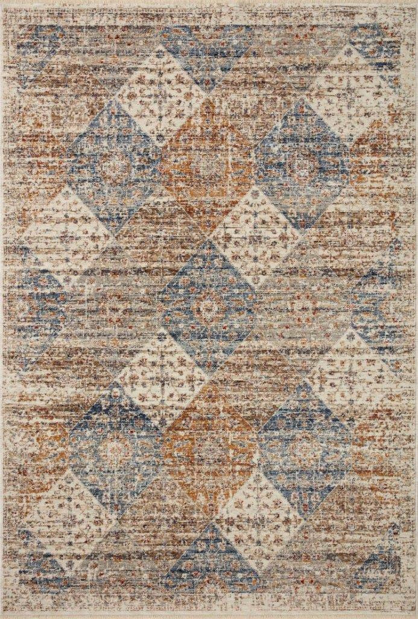 Loloi II Sorrento Ivory and Multi 9'-6" x 13'-1" Area Rug