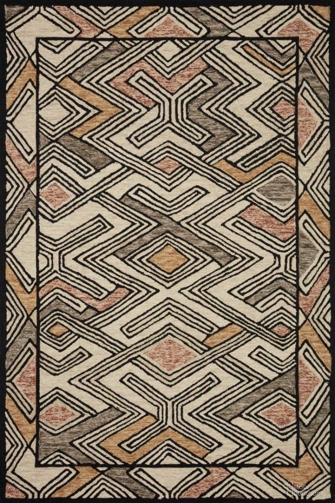 Loloi Nala 1'6" x 1'6" Rug In Ivory And Multi