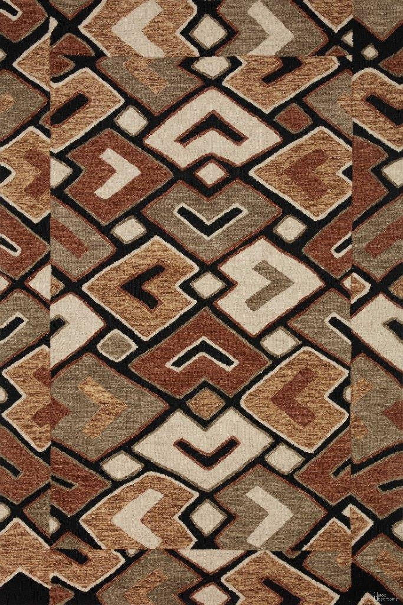 Loloi Nala 1'6" x 1'6" Rug In Sage And Bark