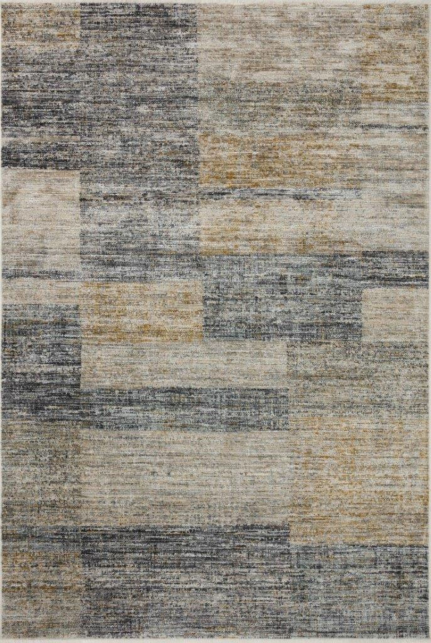 Loloi Soho Grey and Gold 7'-10" x 10' Area Rug