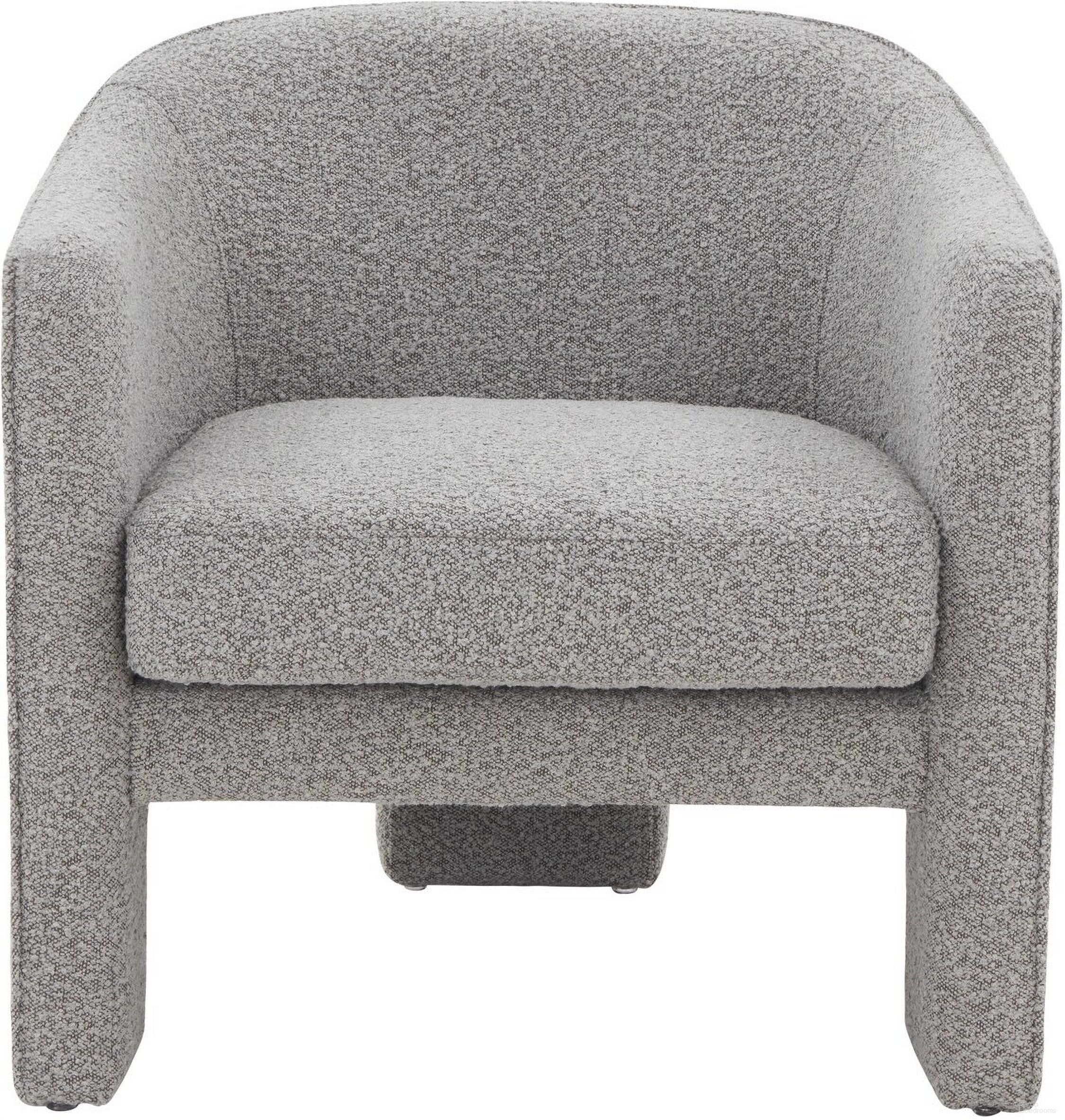 Londyn Accent Chair In Light Grey