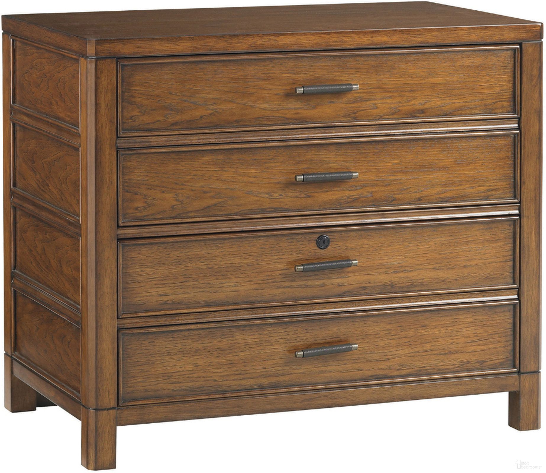 The appearance of Longboat Key Bay Shore File Chest In Sienna designed by Sligh in the transitional interior design. This sienna piece of furniture was selected by 1StopBedrooms from Longboat Key Collection to add a touch of cosiness and style into your home. Sku: 279LK-450. Material: Metal.