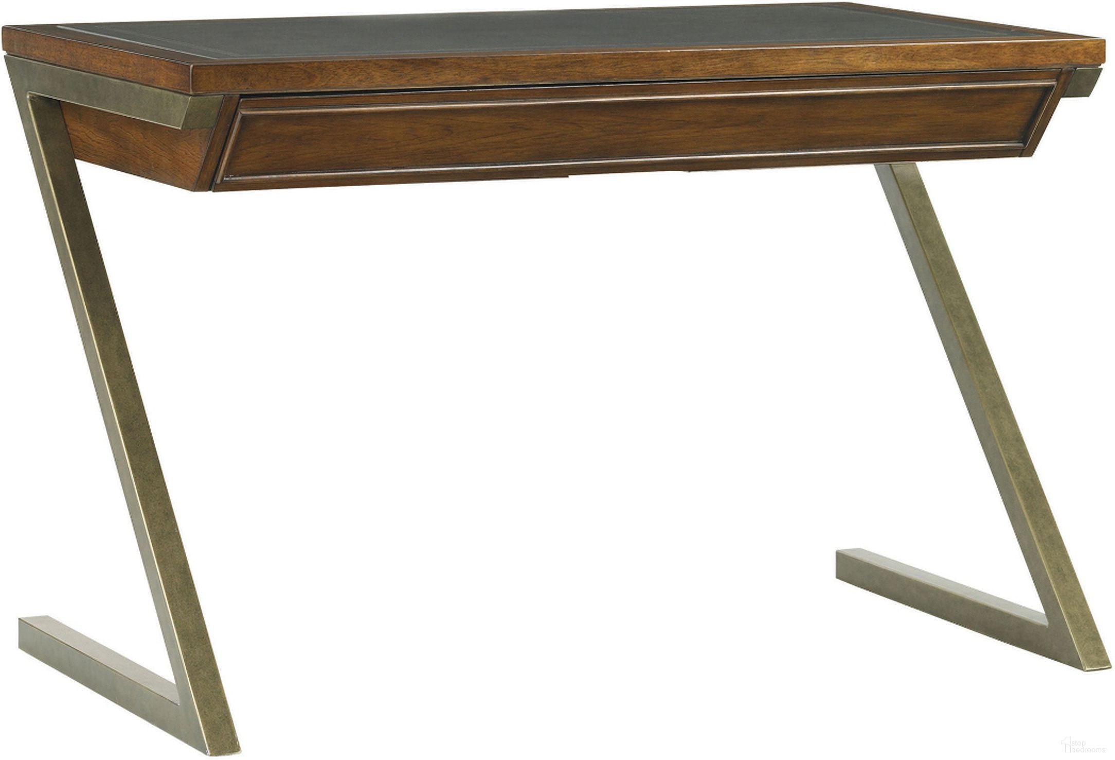 The appearance of Longboat Key Harborview Desk In Sienna designed by Sligh in the transitional interior design. This sienna piece of furniture was selected by 1StopBedrooms from Longboat Key Collection to add a touch of cosiness and style into your home. Sku: 279LK-411. Material: Metal.