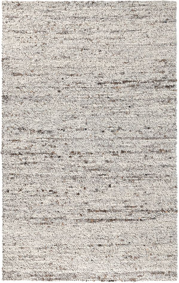 Loomis Wool 9x12 Rug In Ivory and Natural