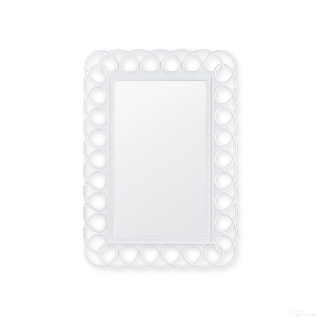 The appearance of Loop Mirror In Ghost White designed by Villa & House in the modern / contemporary interior design. This ghost white piece of furniture was selected by 1StopBedrooms from Loop Collection to add a touch of cosiness and style into your home. Sku: LOO-670-919. Material: Resin.
