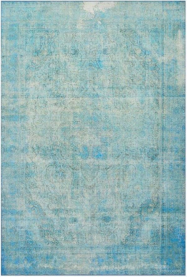 The appearance of Loren Aqua 1'6" x 1'6" Rug designed by Loloi Rugs in the traditional interior design. This aqua piece of furniture was selected by 1StopBedrooms from Loren Collection to add a touch of cosiness and style into your home. Sku: LORELQ-08AQ00160S. Material: Polyester.
