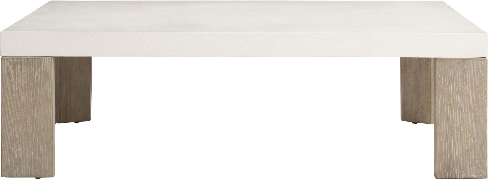 The appearance of Lorenzo Square Cocktail Table designed by Bernhardt in the modern / contemporary interior design. This flint piece of furniture  was selected by 1StopBedrooms from Lorenzo Collection to add a touch of cosiness and style into your home. Sku: 465011. Material: Concrete.