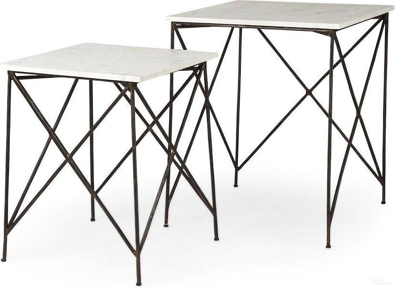 The appearance of Lorlei White Marble Top With Antique Gold Iron Legs End And Side Table designed by Mercana in the modern / contemporary interior design. This white and gold piece of furniture was selected by 1StopBedrooms from Lorlei Collection to add a touch of cosiness and style into your home. Sku: 69247-AB. Material: Iron.