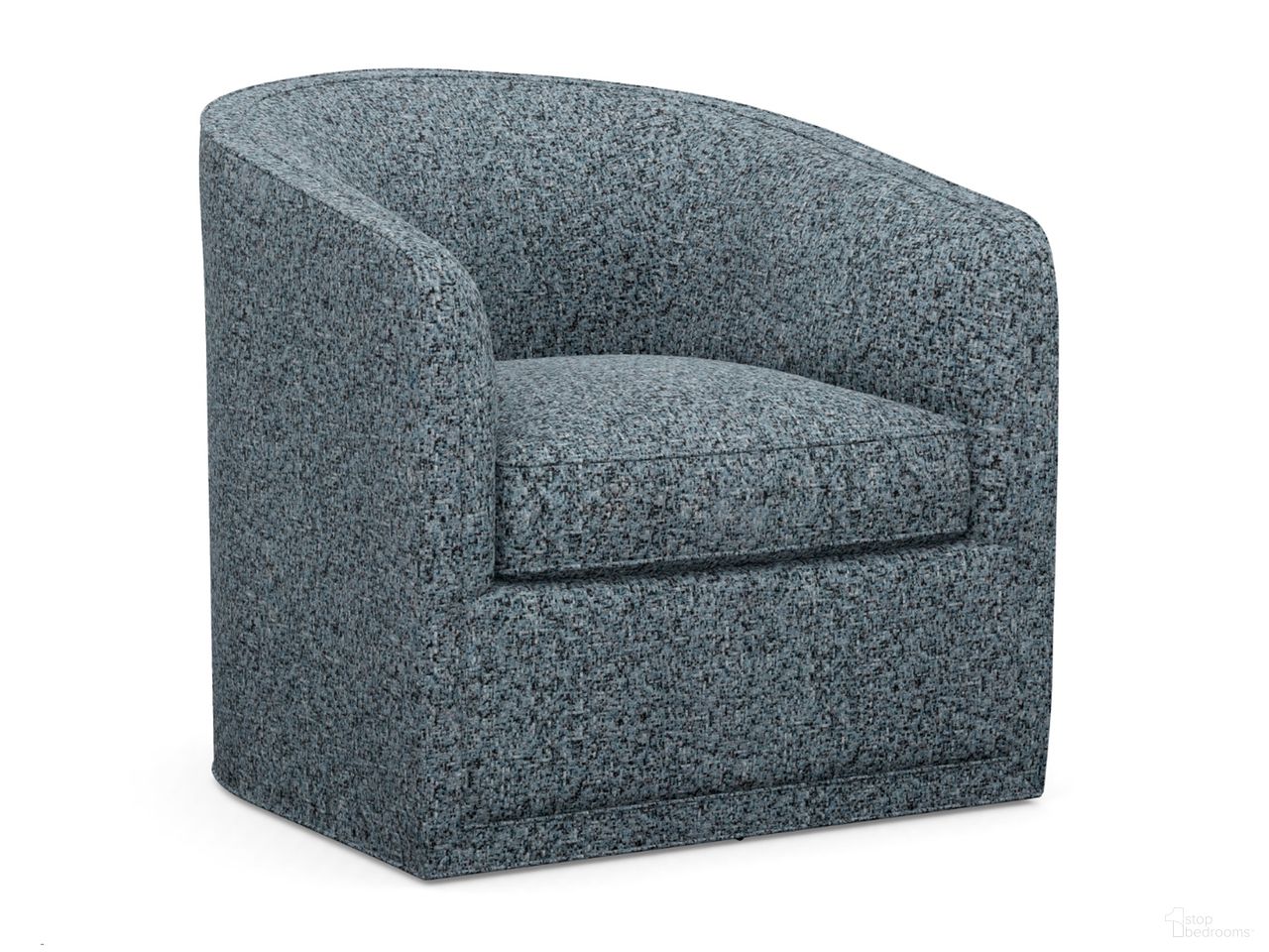 The appearance of Los Altos Colton Swivel Chair In Blue designed by Tommy Bahama in the transitional interior design. This blue piece of furniture was selected by 1StopBedrooms from Los Altos Collection to add a touch of cosiness and style into your home. Sku: 7277-11SW-42.