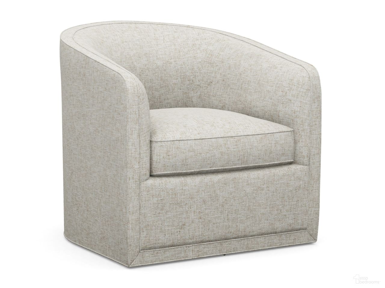 Los Altos Colton Swivel Chair In Beige