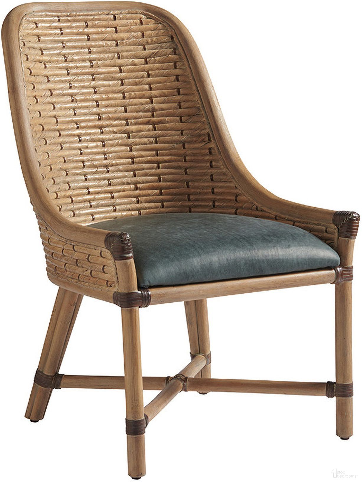 The appearance of Los Altos Keeling Woven Side Chair In Newcastle 01-0566-882-41 designed by Tommy Bahama in the traditional interior design. This newcastle piece of furniture was selected by 1StopBedrooms from Los Altos Collection to add a touch of cosiness and style into your home. Sku: 566-882-41. Material: Metal. Chair Type: Side Chair.