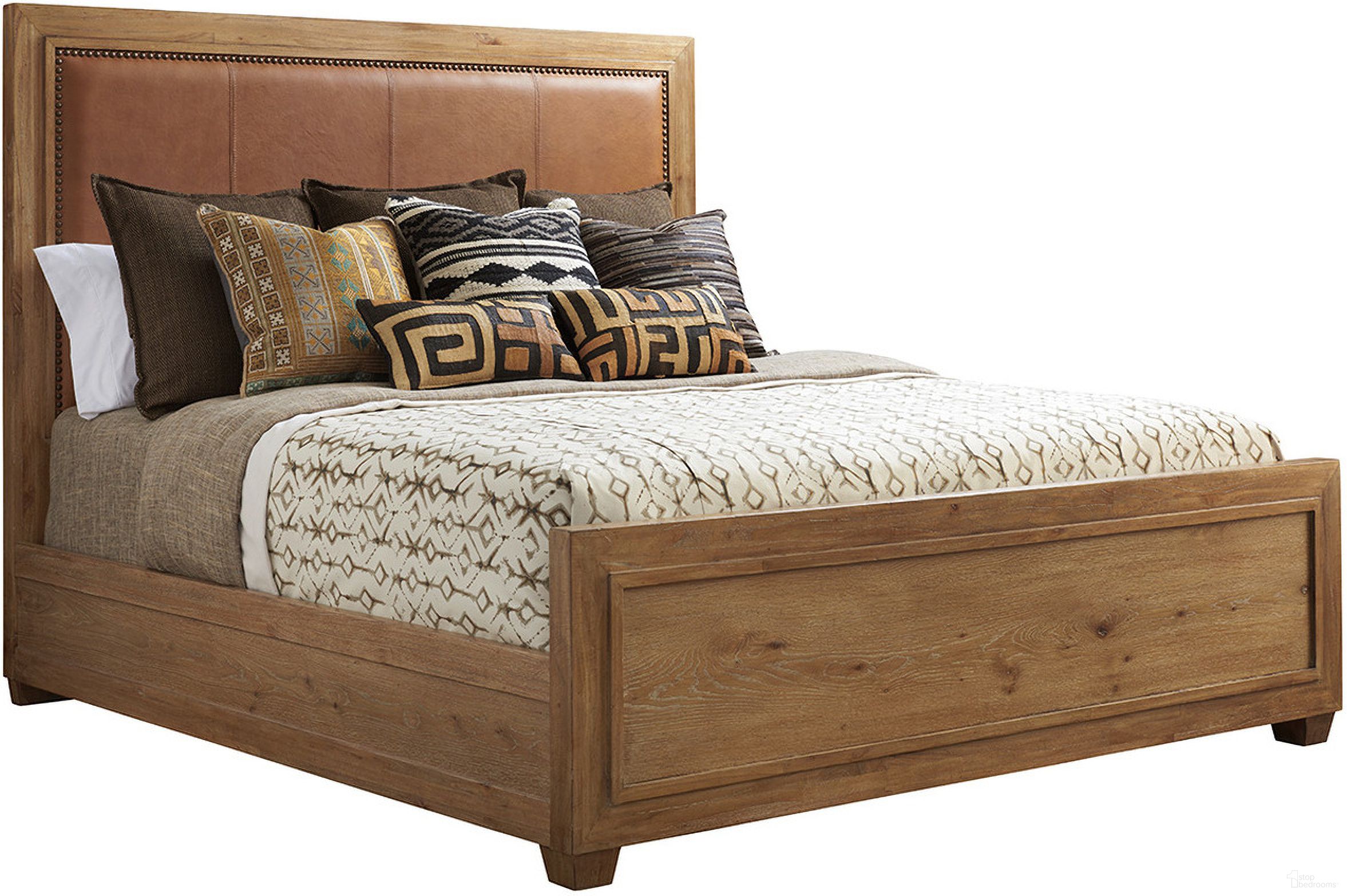 The appearance of Los Altos Antilles California King Upholstered Panel Bed In Newcastle designed by Tommy Bahama in the transitional interior design. This newcastle piece of furniture was selected by 1StopBedrooms from Los Altos Collection to add a touch of cosiness and style into your home. Sku: 566-145C. Bed Type: Panel Bed. Material: Metal. Bed Size: California King.