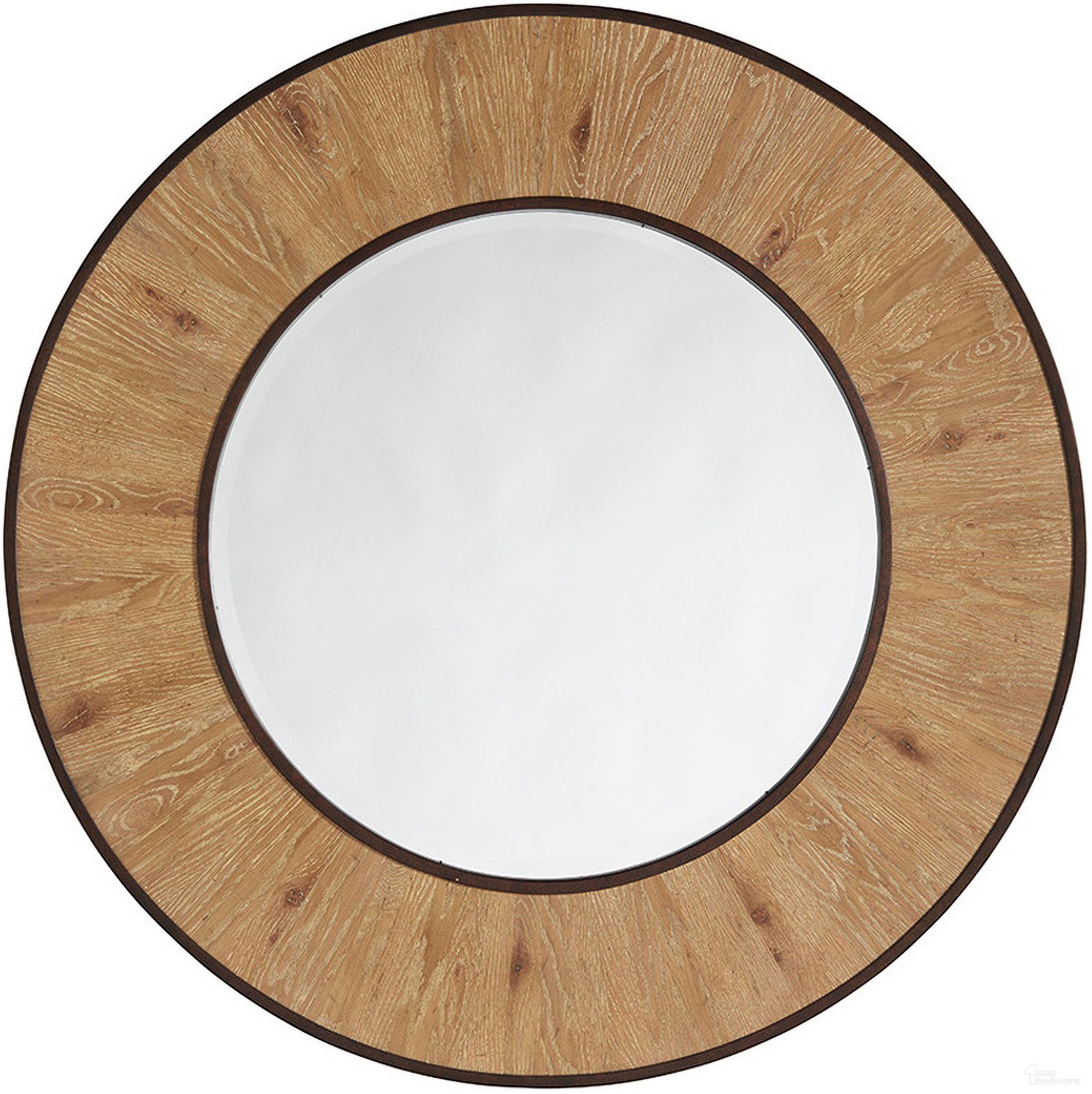 The appearance of Los Altos Carins Round Mirror In Newcastle designed by Tommy Bahama in the modern / contemporary interior design. This newcastle piece of furniture  was selected by 1StopBedrooms from Los Altos Collection to add a touch of cosiness and style into your home. Sku: 566-201. Material: Metal.