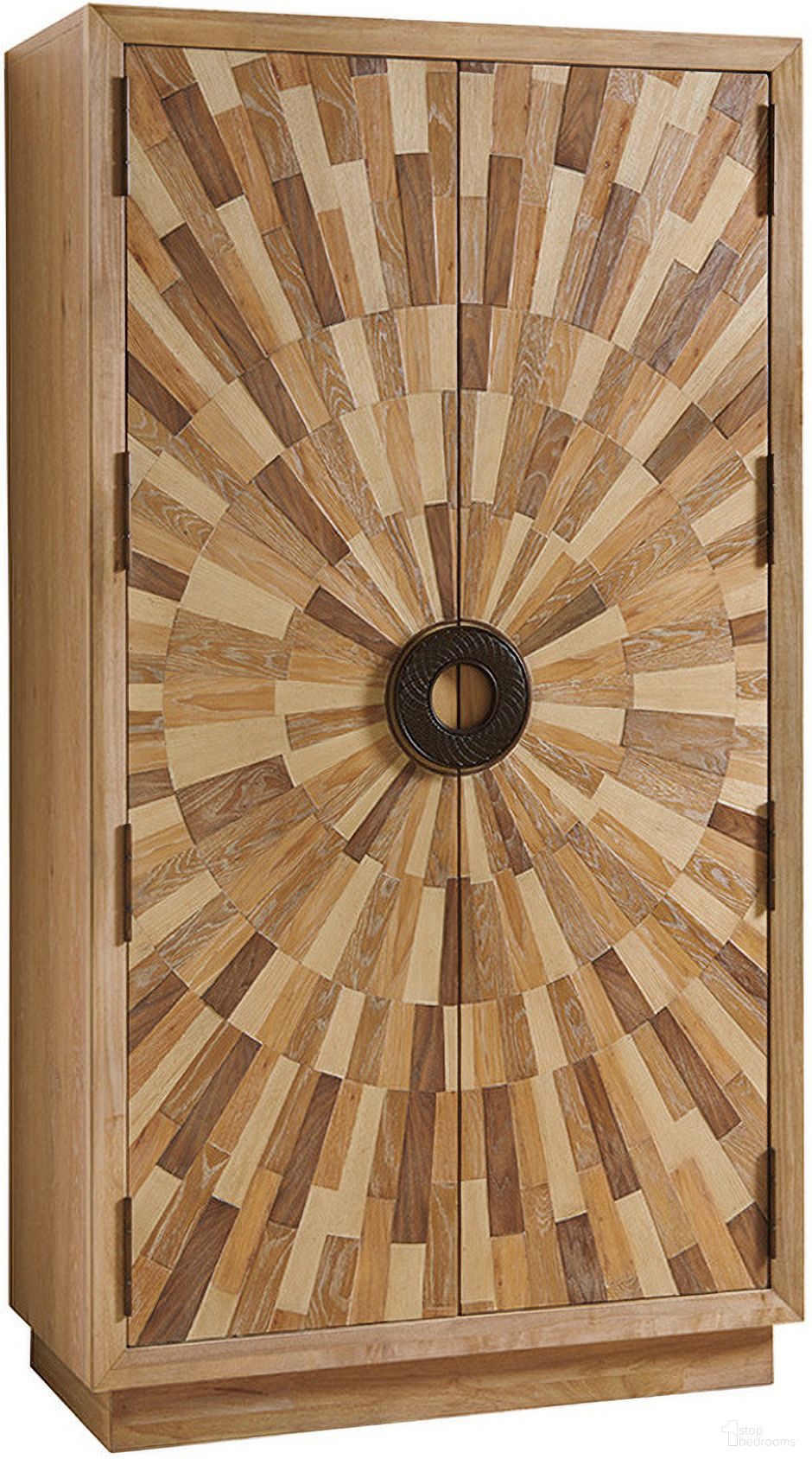 The appearance of Los Altos Pavillion Cabinet In Newcastle designed by Tommy Bahama in the modern / contemporary interior design. This newcastle piece of furniture was selected by 1StopBedrooms from Los Altos Collection to add a touch of cosiness and style into your home. Sku: 566-975. Material: Metal.