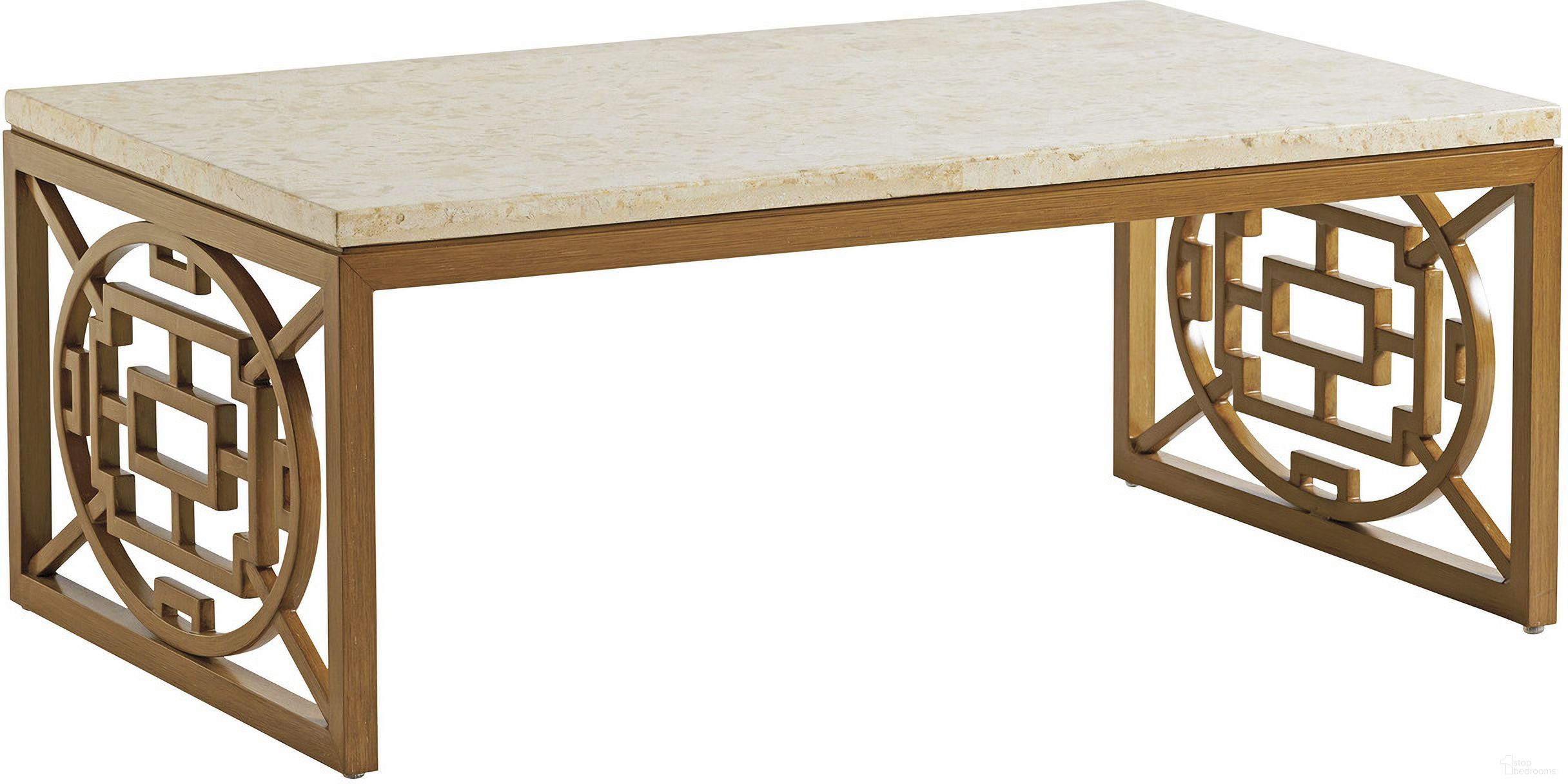 The appearance of Los Altos Valley View Rectangular Cocktail Table In Light Brown designed by Tommy Bahama in the transitional interior design. This light brown piece of furniture was selected by 1StopBedrooms from Los Altos Valley View Collection to add a touch of cosiness and style into your home. Sku: 3930-943C. Material: Wood.