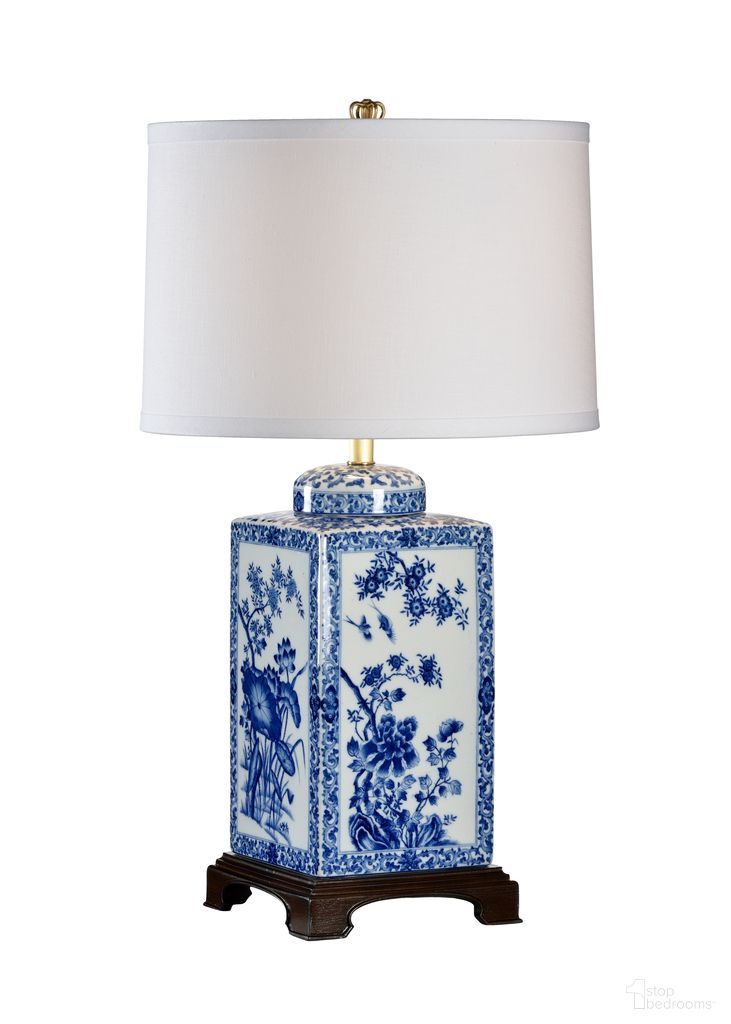 The appearance of Lotus Lamp Large In Blue and White designed by Chelsea House in the modern / contemporary interior design. This blue/white piece of furniture was selected by 1StopBedrooms from Chelsea House Misc Collection to add a touch of cosiness and style into your home. Sku: 68628. Material: Porcelain.