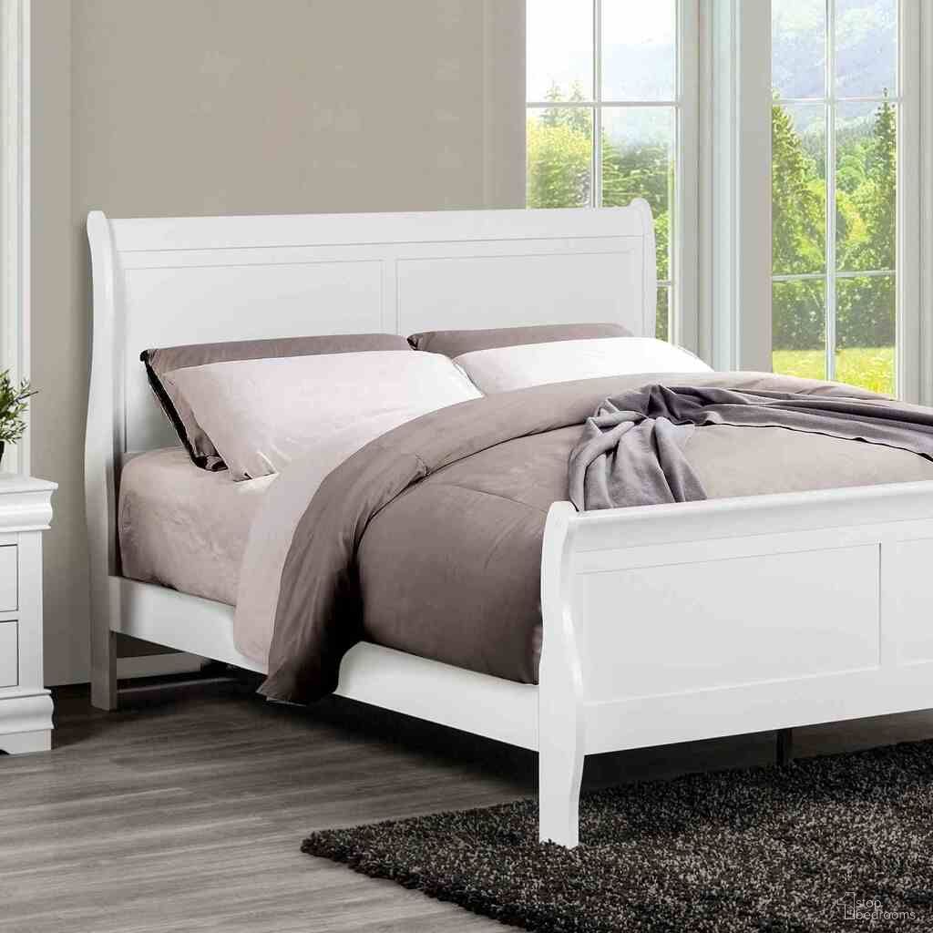 Louis Philippe Twin Bed In White