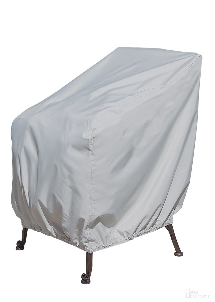 Lounge Chair Cover with Elastic In Grey